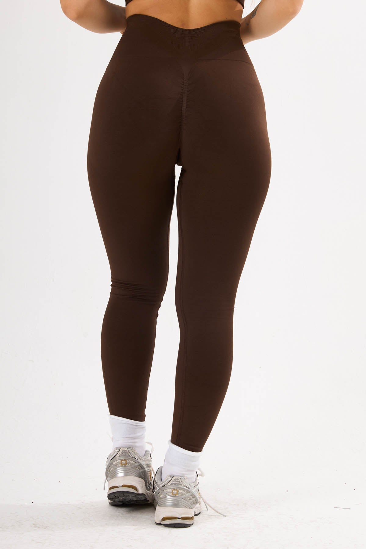 Espresso Crush V Shape Corset Tayt Kahverengi