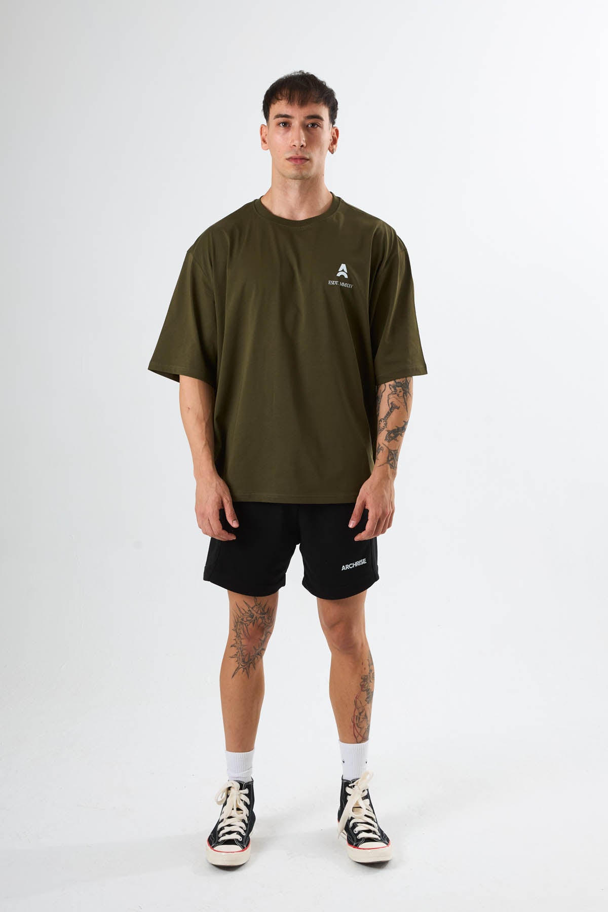 One More Rep Oversize T-shirt Haki