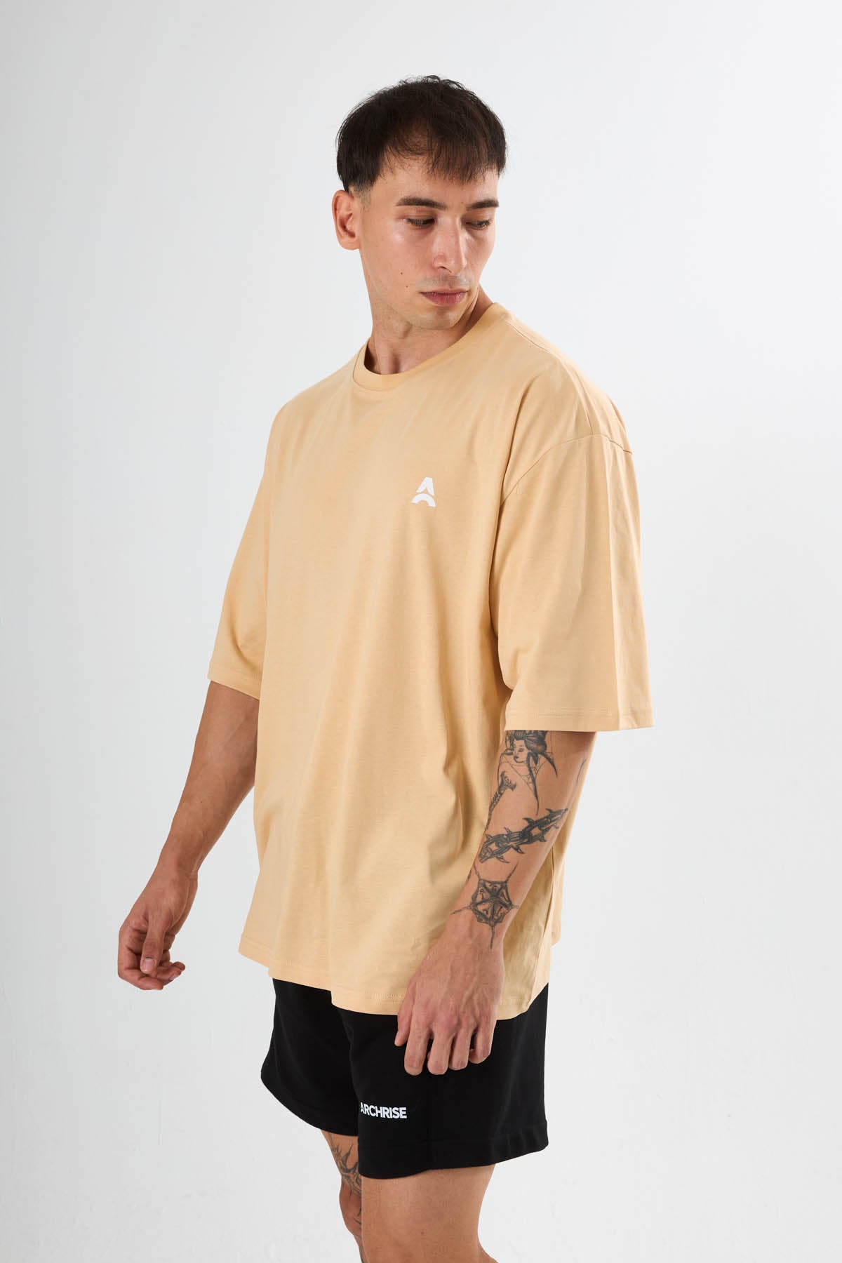 We Are Archrise Oversize T-Shirt Bej