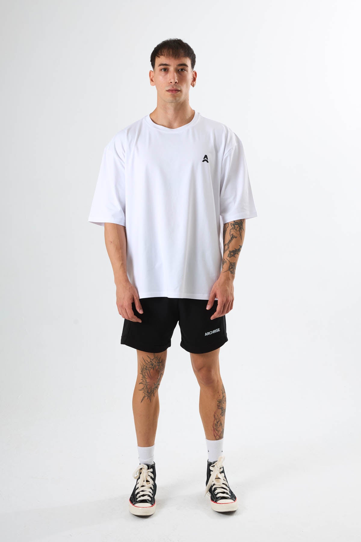 Archrise Club Oversize Tişört Beyaz