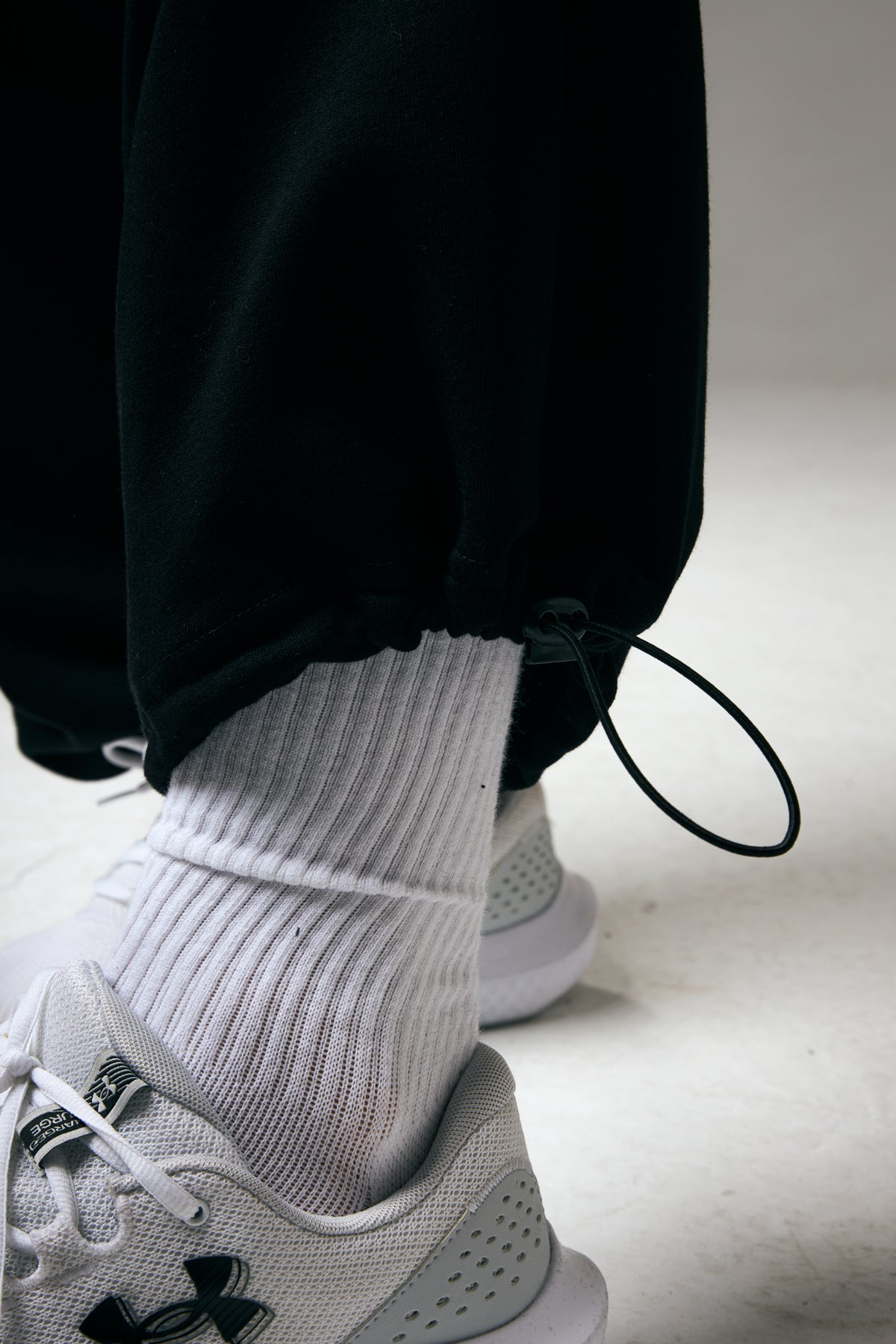 Archrise Unisex Ayarlanabilir Paça Pant Siyah