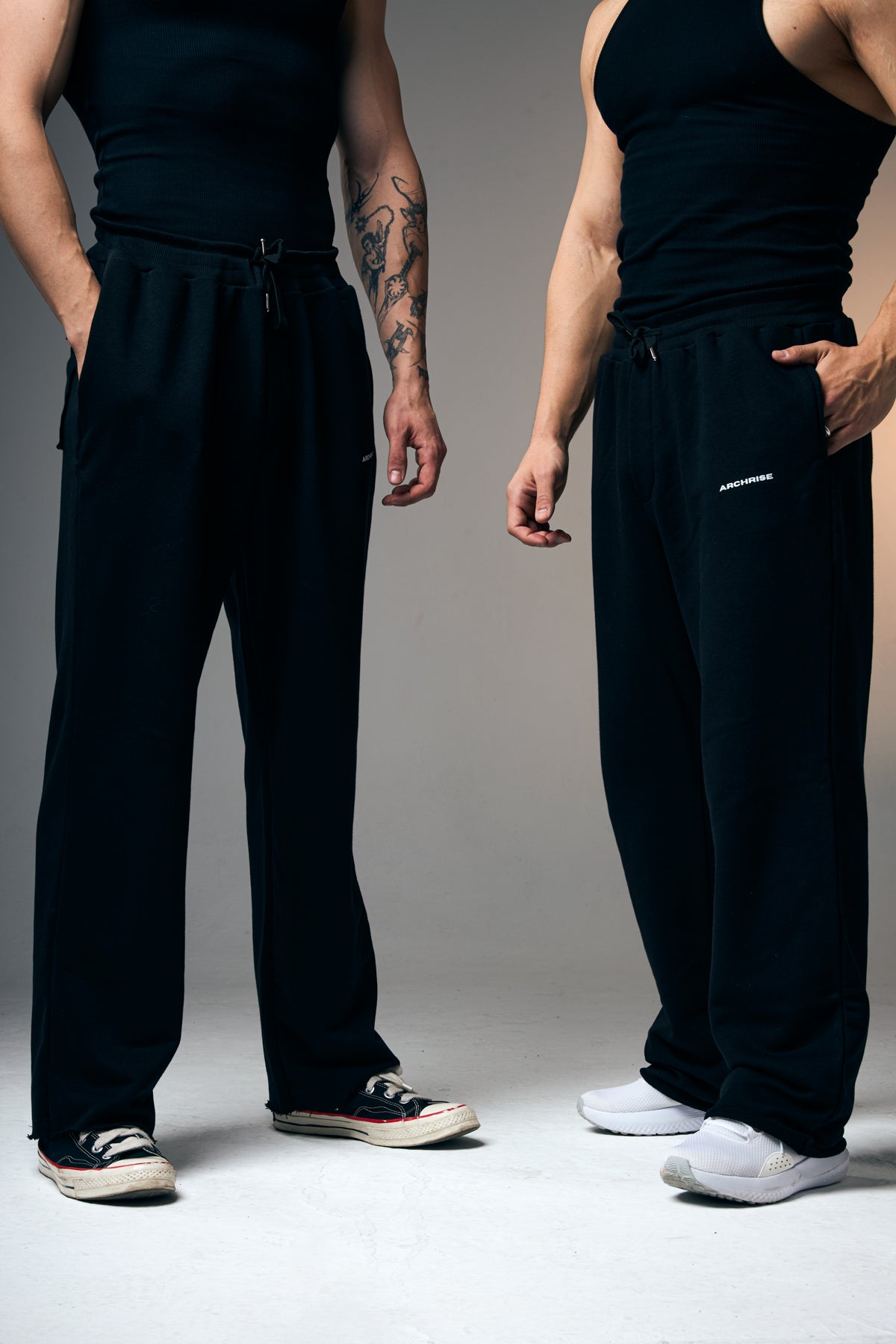 Archrise Bol Paça Pant Siyah