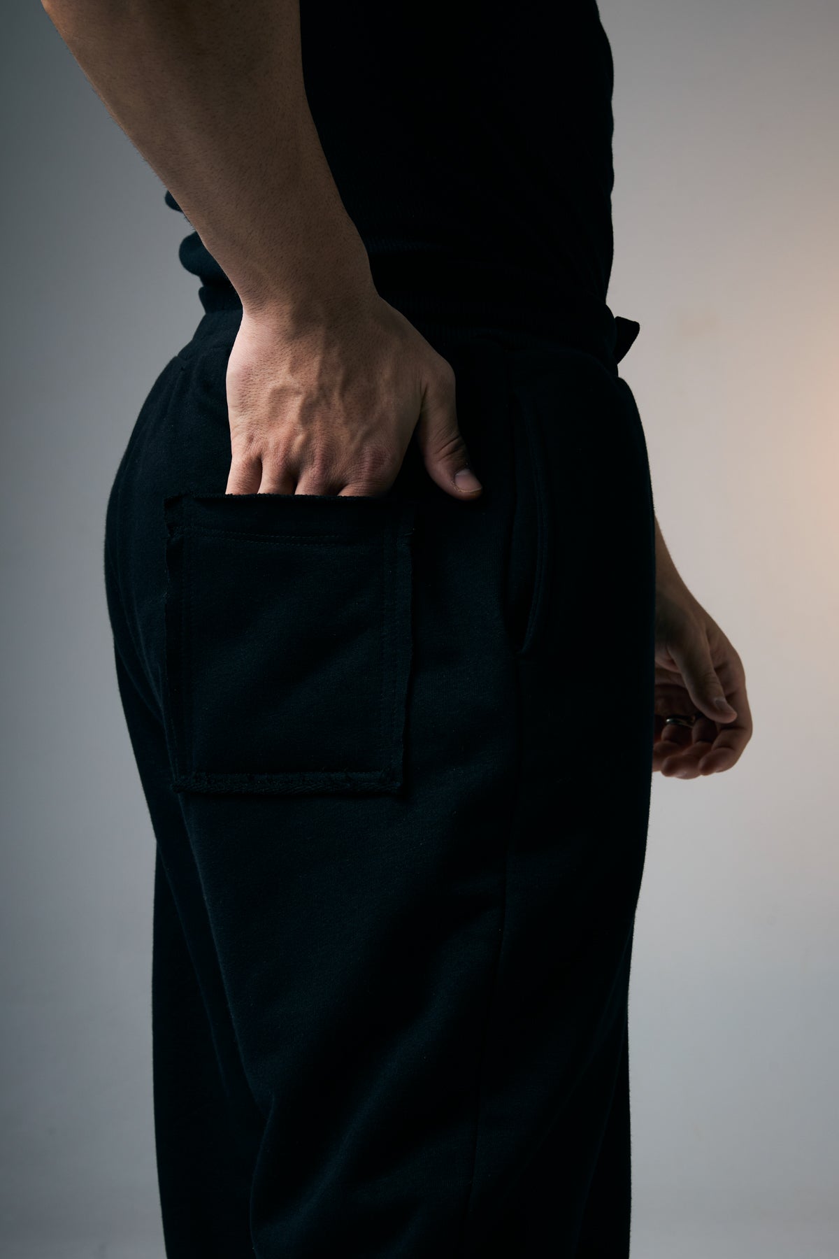 Archrise Bol Paça Pant Siyah