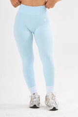 Blue Bloom Corset Tayt Mavi