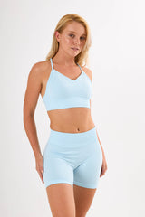 Blue Bloom Switch Bra Mavi