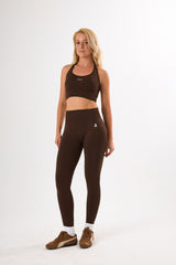 Espresso Crush Corset Tayt Kahverengi