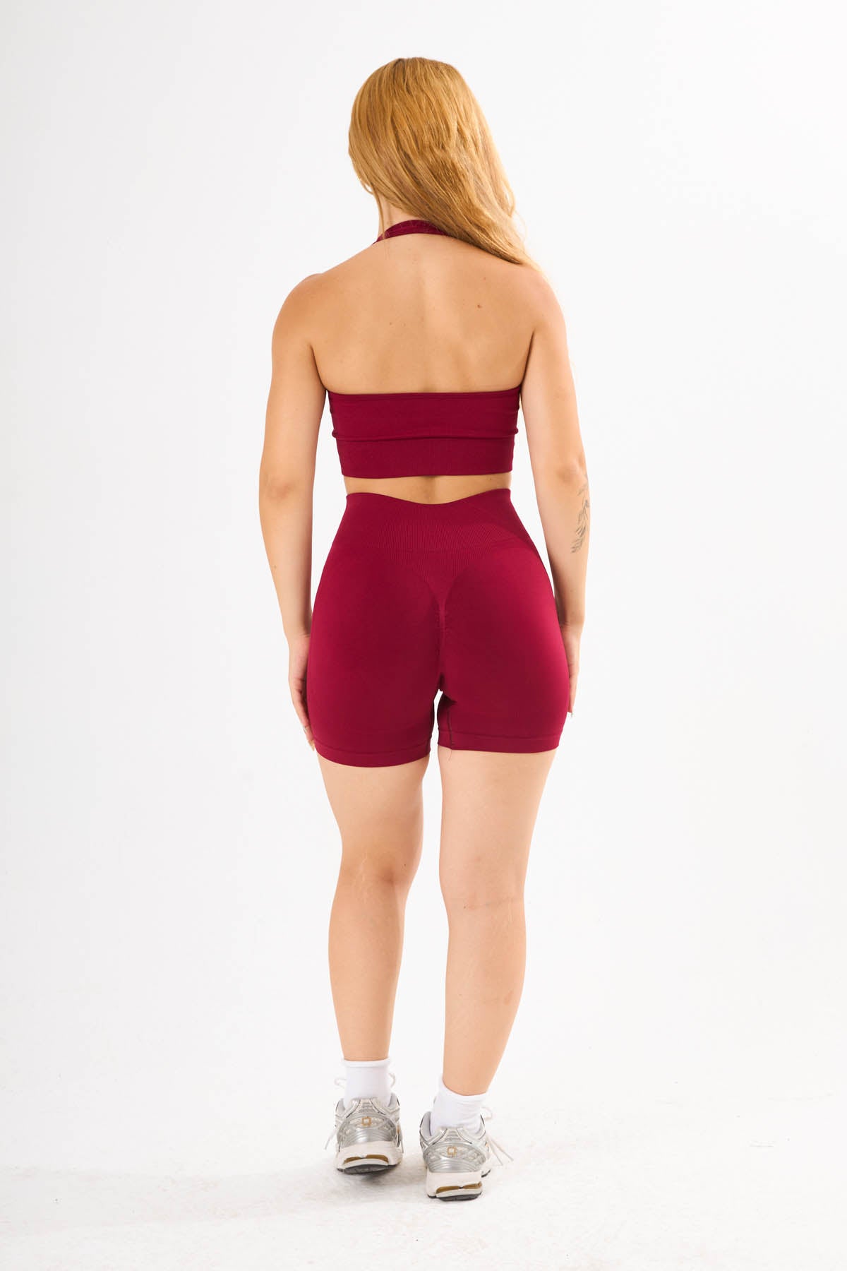 Berry Babe Corset Biker Short Vişne Çürüğü