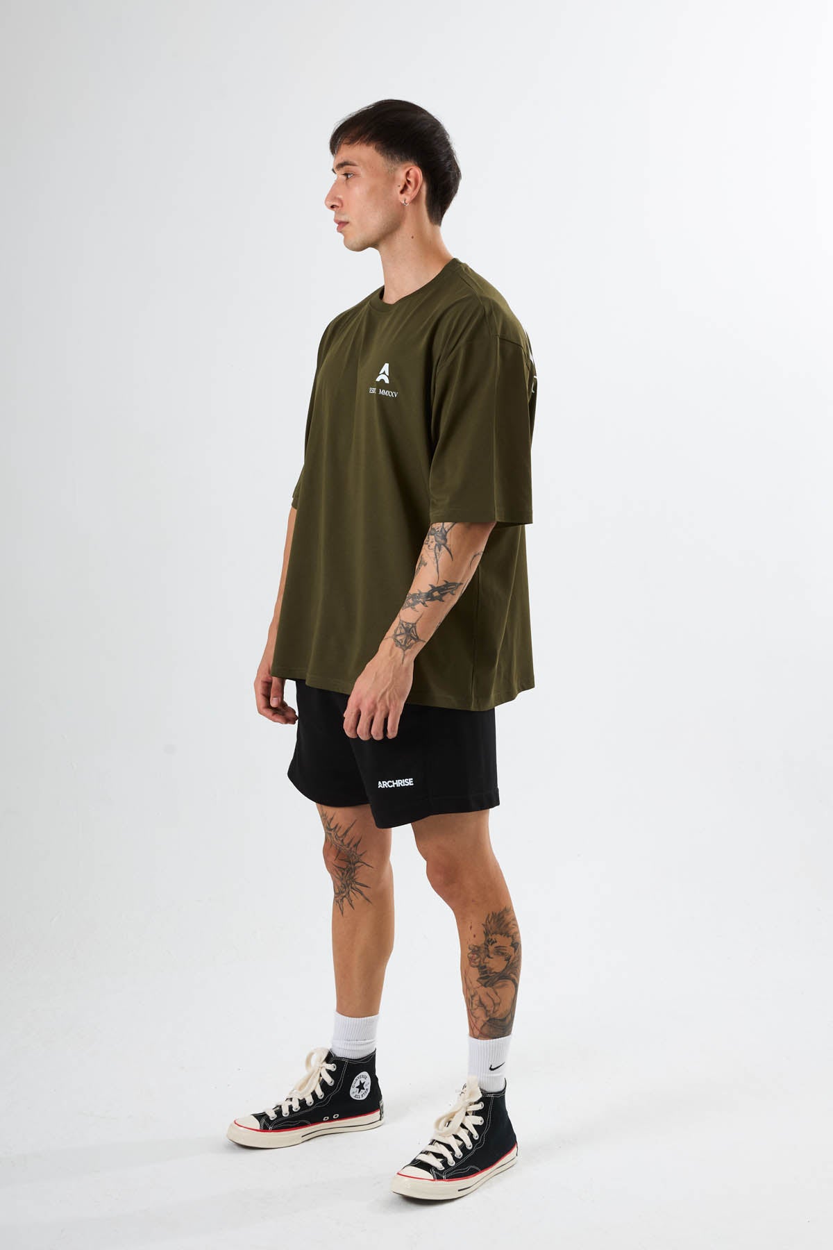 One More Rep Oversize T-shirt Haki