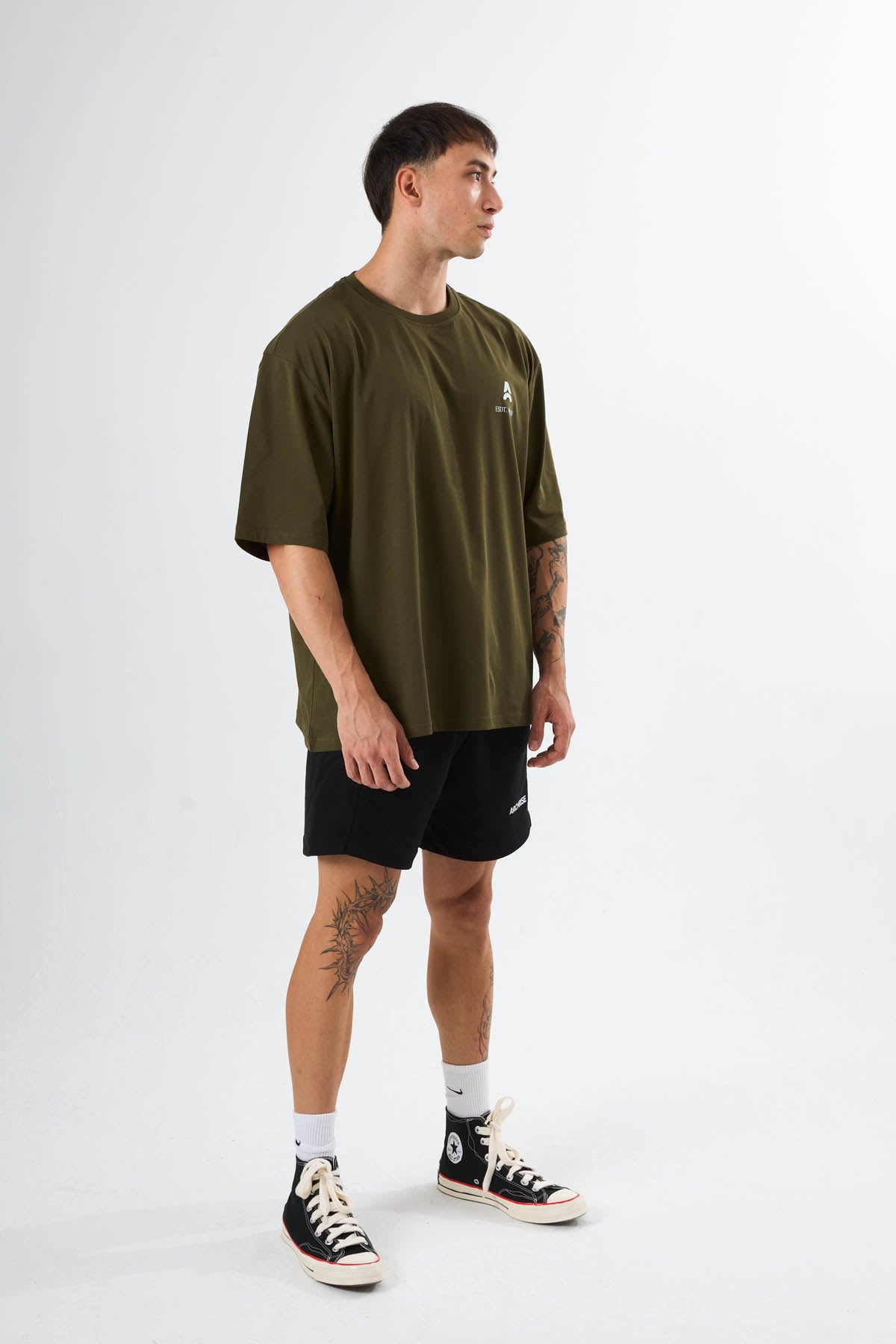 One More Rep Oversize T-shirt Haki