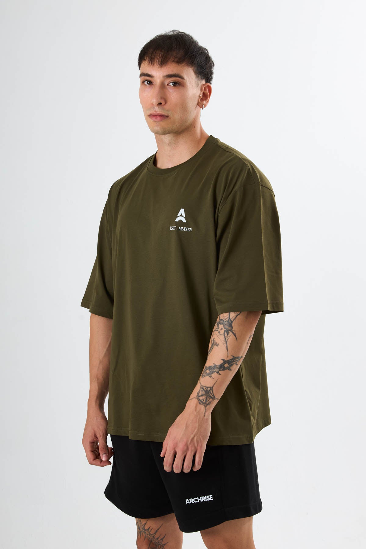 One More Rep Oversize T-shirt Haki